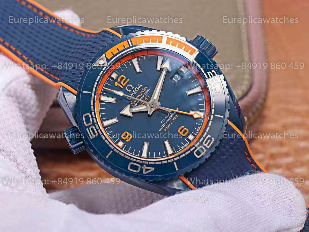 Omega Planet Ocean 600M Co-Axial Master 215.92.46.22.03.001 VS Factory 1:1 Best Version