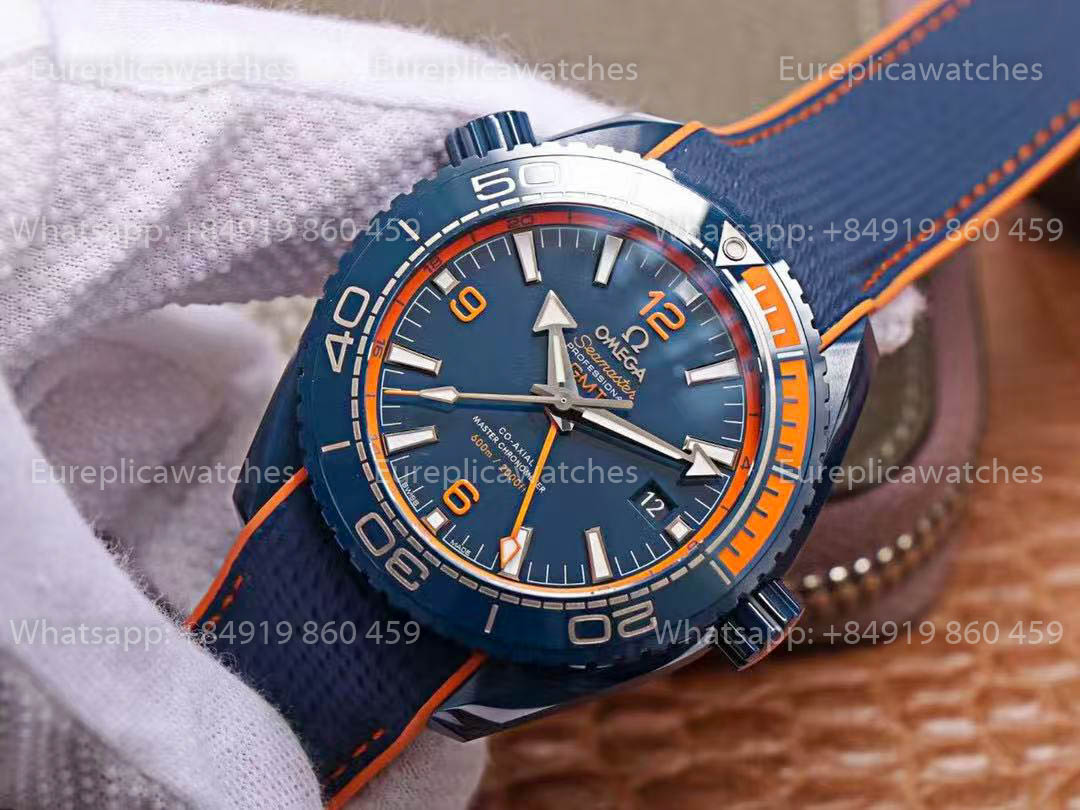Omega Planet Ocean 600M Co-Axial Master 215.92.46.22.03.001 VS Factory 1:1 Best Version
