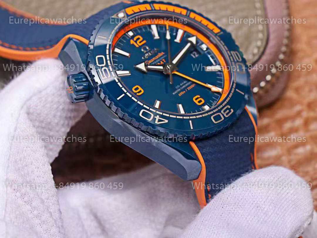 Omega Planet Ocean 600M Co-Axial Master 215.92.46.22.03.001 VS Factory 1:1 Best Version