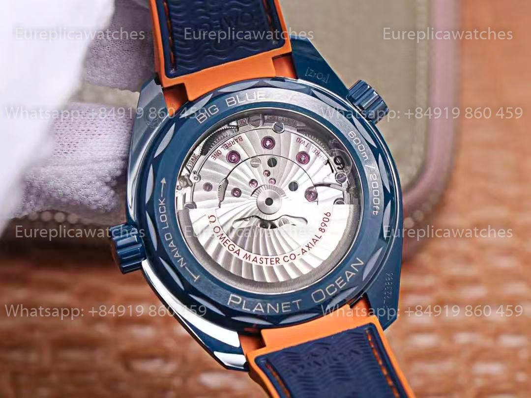 Omega Planet Ocean 600M Co-Axial Master 215.92.46.22.03.001 VS Factory 1:1 Best Version