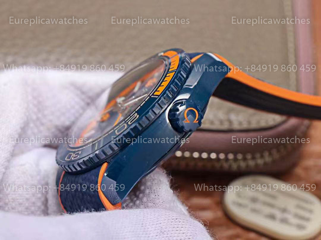 Omega Planet Ocean 600M Co-Axial Master 215.92.46.22.03.001 VS Factory 1:1 Best Version