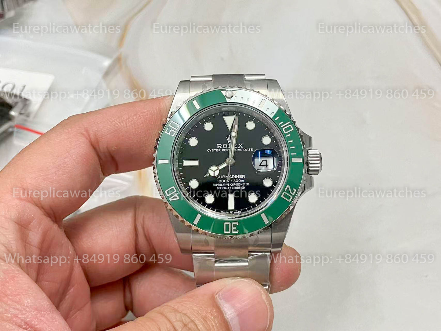 Rolex Submariner 116610LN Submariner Kermit 1:1 Best Version VS Factory 3235 Movement 2025 Version
