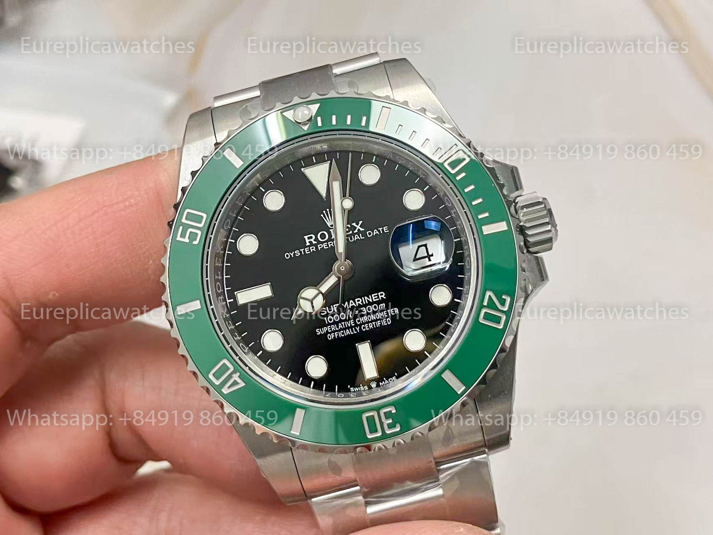 Rolex Submariner 116610LN Submariner Kermit 1:1 Best Version VS Factory 3235 Movement 2025 Version