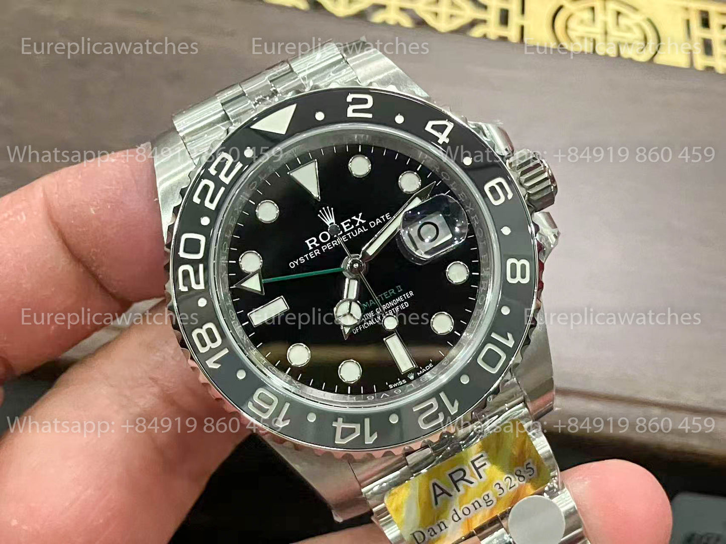 Rolex GMT Master II m126710grnr-0003 Bruce Wayne Batman 1:1 Meilleure Version ARF Factory