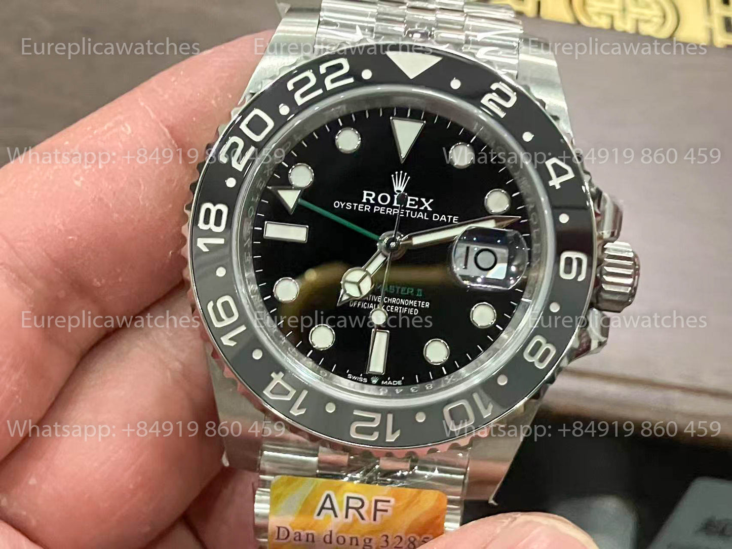 Rolex GMT Master II m126710grnr-0003 Bruce Wayne Batman 1:1 Meilleure Version ARF Factory