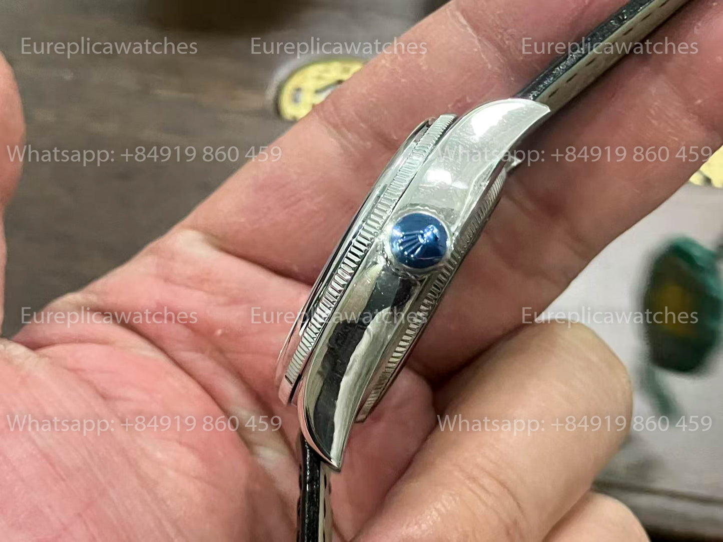 Rolex Celini 50515 MKS Factory Montres mécaniques 1:1 Meilleure édition suisse ETA2836 Bracelet en cuir noir