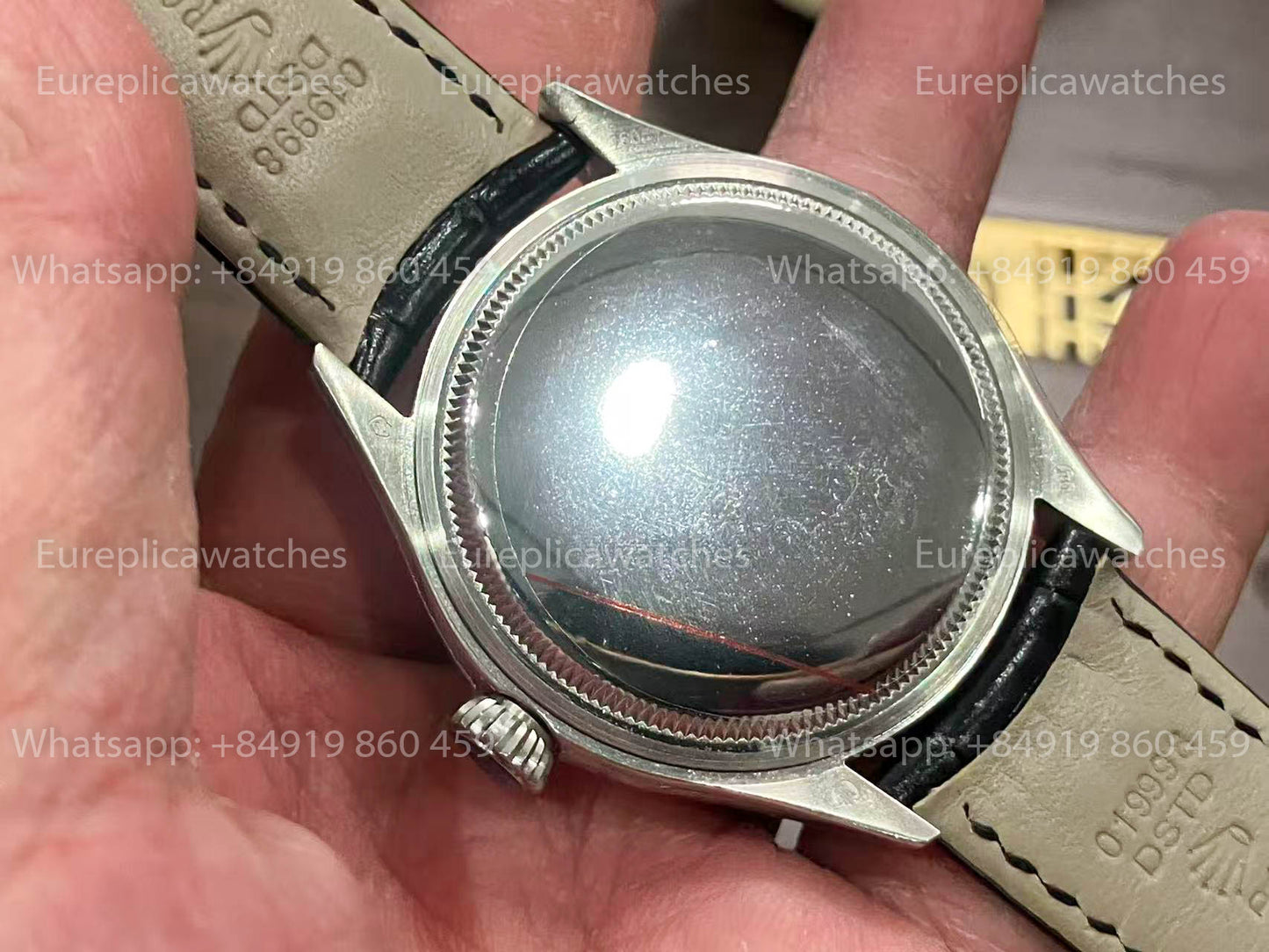 Rolex Celini 50515 MKS Factory Montres mécaniques 1:1 Meilleure édition suisse ETA2836 Bracelet en cuir noir