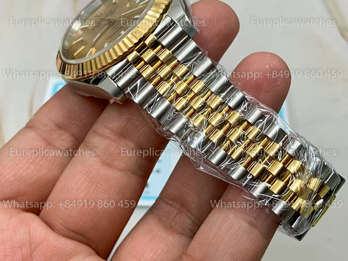 Rolex Datejust M1126333-0022 Yellow Dial 126333-0022 ARF custom gold 18k