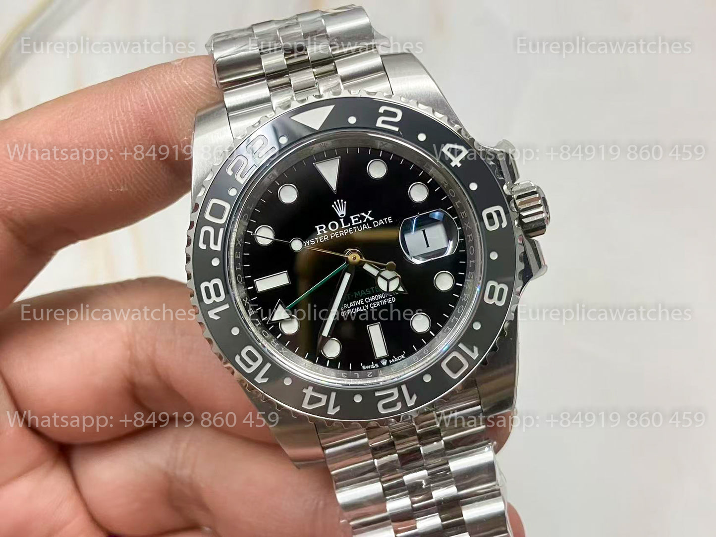 Cplus Factory - Rolex GMT Master II M126710 Bruce Wayne Batman 126710