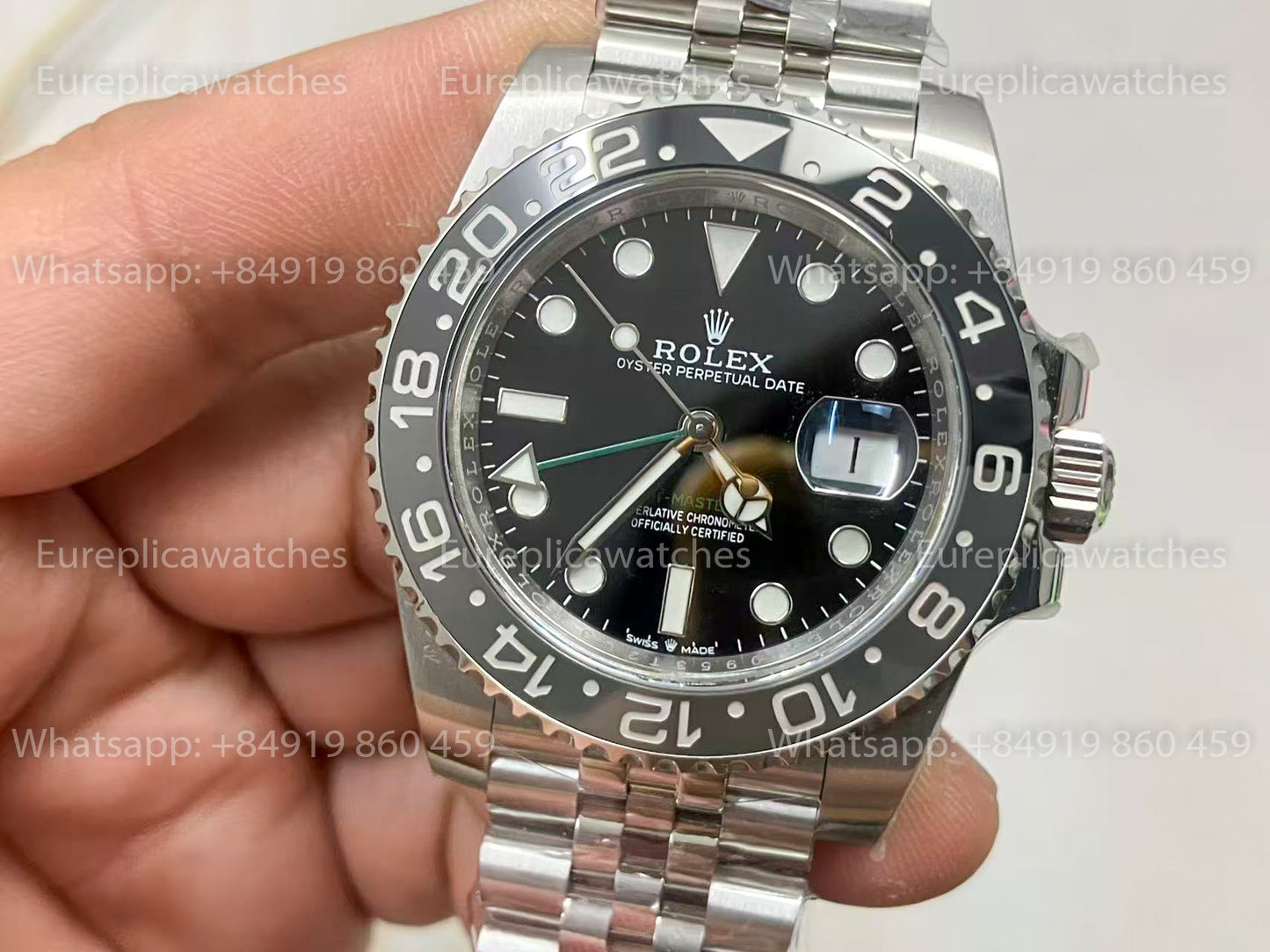 Cplus Factory - Rolex GMT Master II M126710 Bruce Wayne Batman 126710