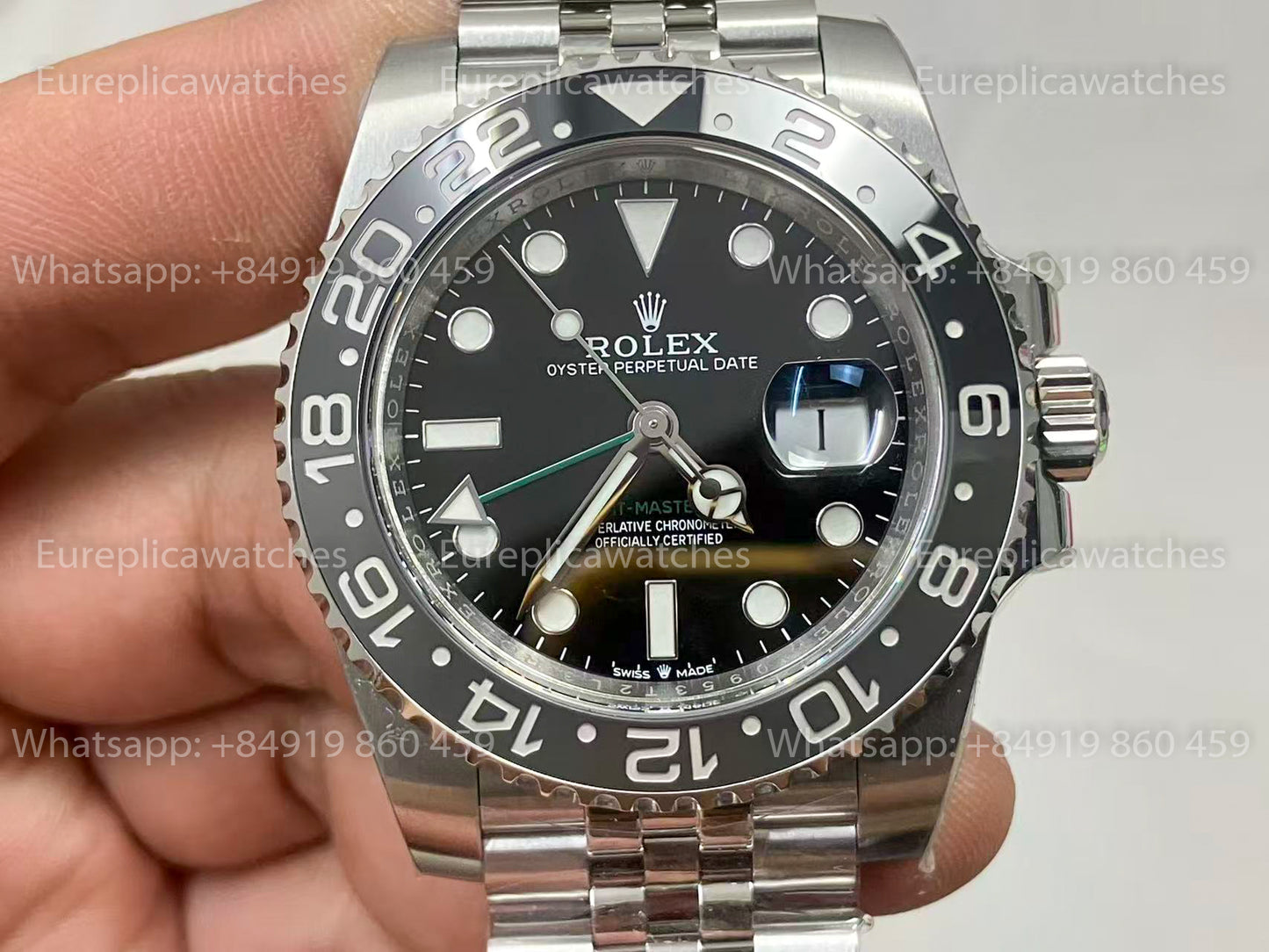 Cplus Factory - Rolex GMT Master II M126710 Bruce Wayne Batman 126710