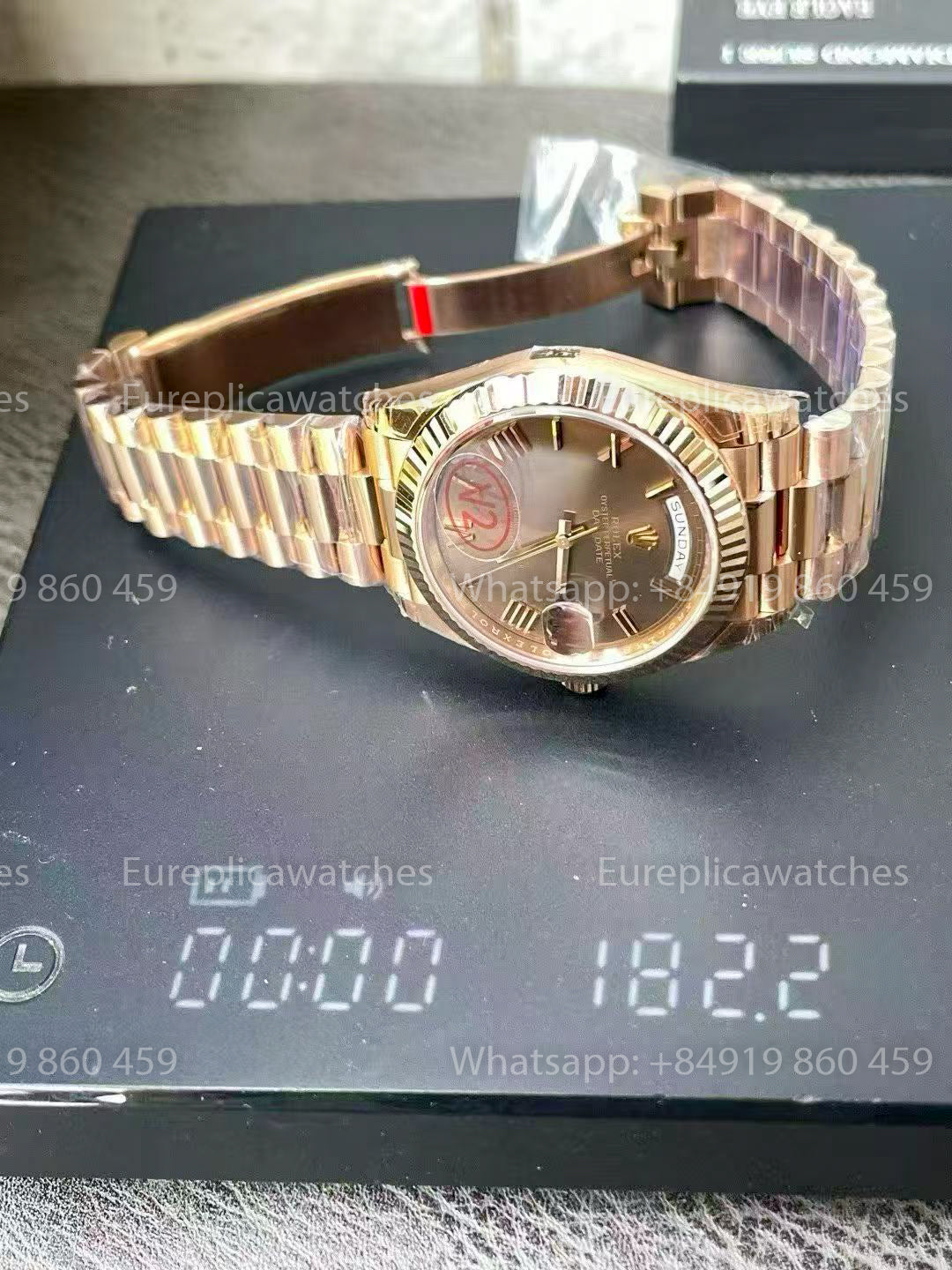 VSF Factory - Rolex Day Date 40 M228235-0002 Chocolate  Dial V2 3255 Dandong Movement