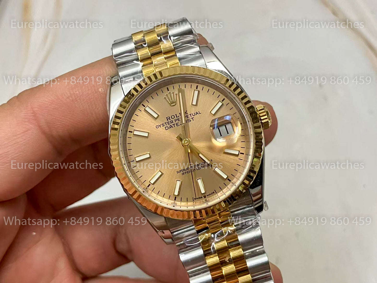 ARF Factory - Rolex Datejust II 116333 - M116333  -3135 Movement Yellow Dial