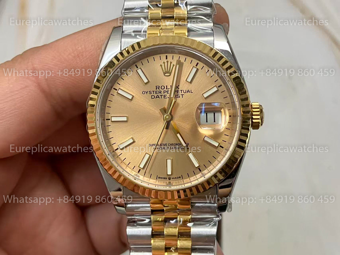 ARF Factory - Rolex Datejust II 116333 - M116333  -3135 Movement Yellow Dial
