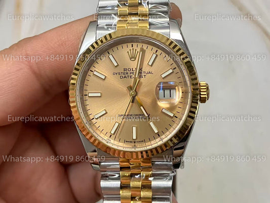 ARF Factory - Rolex Datejust II 116333 - M116333  -3135 Movement Yellow Dial