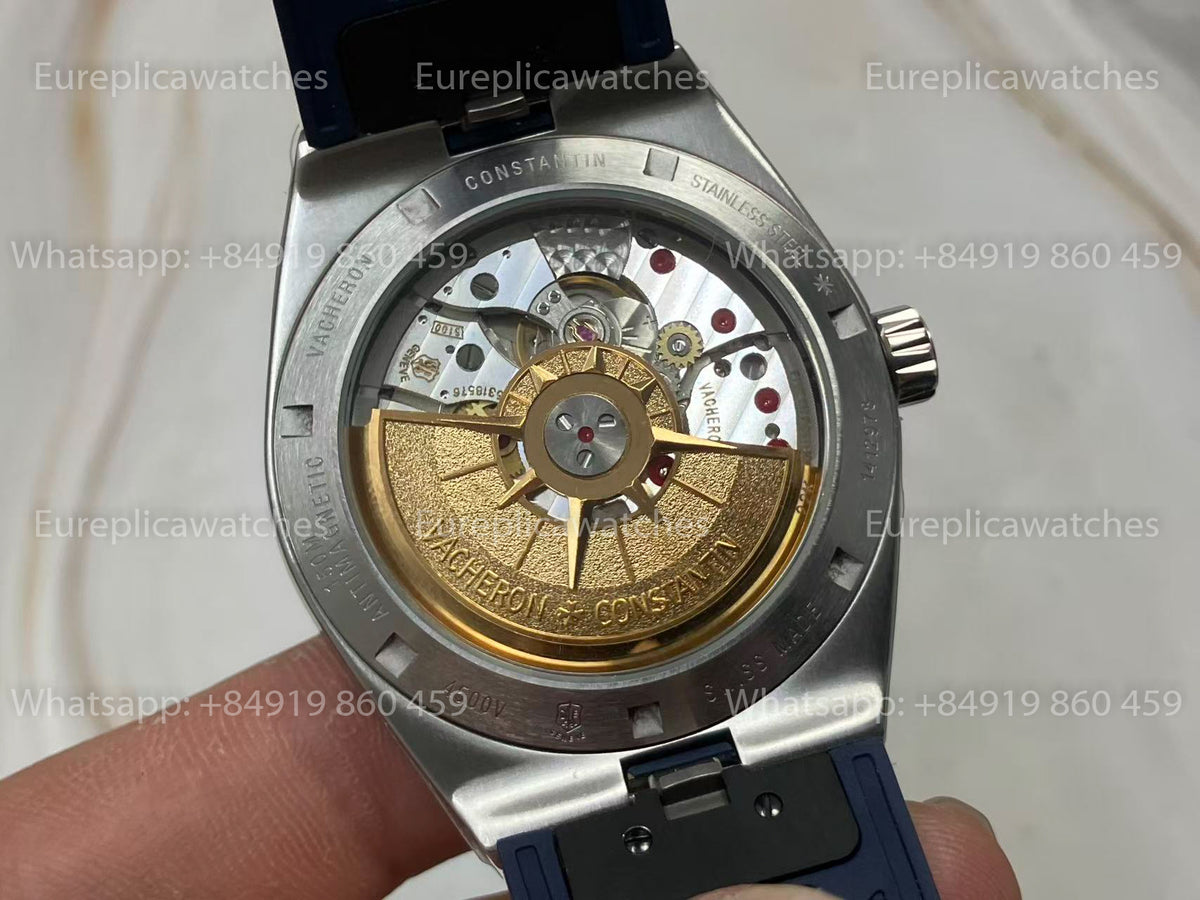 Vacheron Constantin Overseas 4500V 1:1 Best Edition PPF Factory Blue Rubber Strap