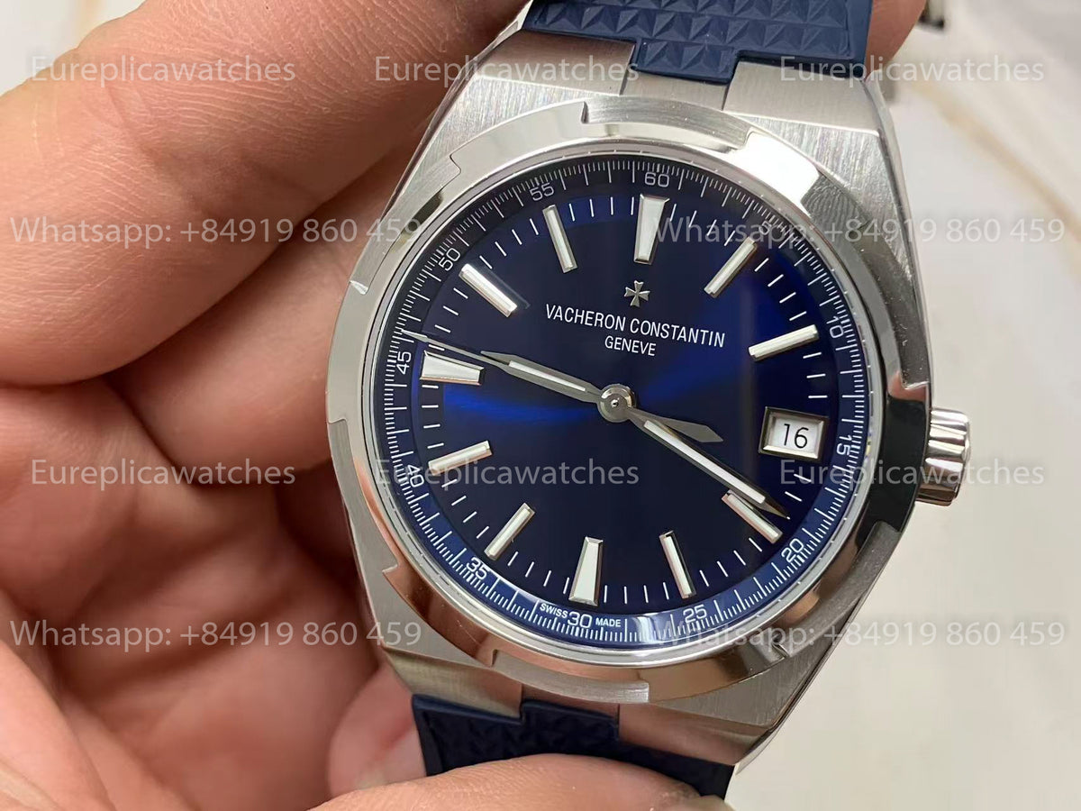 Vacheron Constantin Overseas 4500V 1:1 Best Edition PPF Factory Blue Rubber Strap