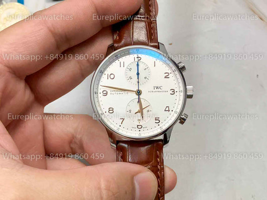 IWC Portuguese Chronograph IW371445 ZF Factory 1:1 Best Edition Swiss ETA79350