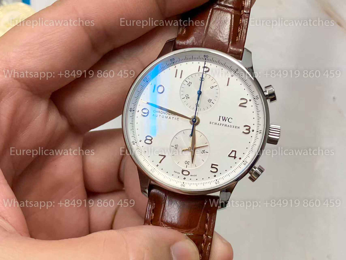 IWC Portuguese Chronograph IW371445 ZF Factory 1:1 Best Edition Swiss ETA79350