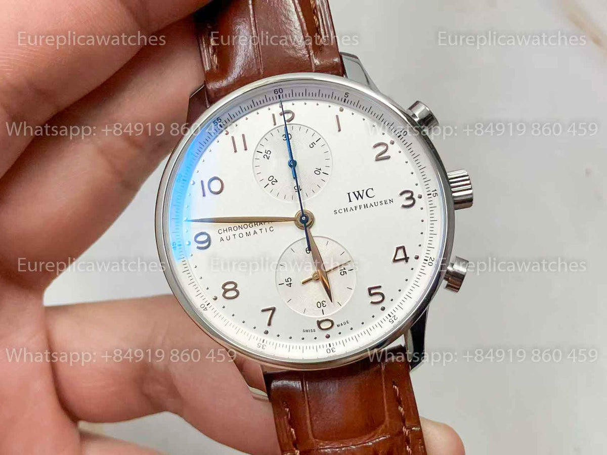 IWC Portuguese Chronograph IW371445 ZF Factory 1:1 Best Edition Swiss ETA79350