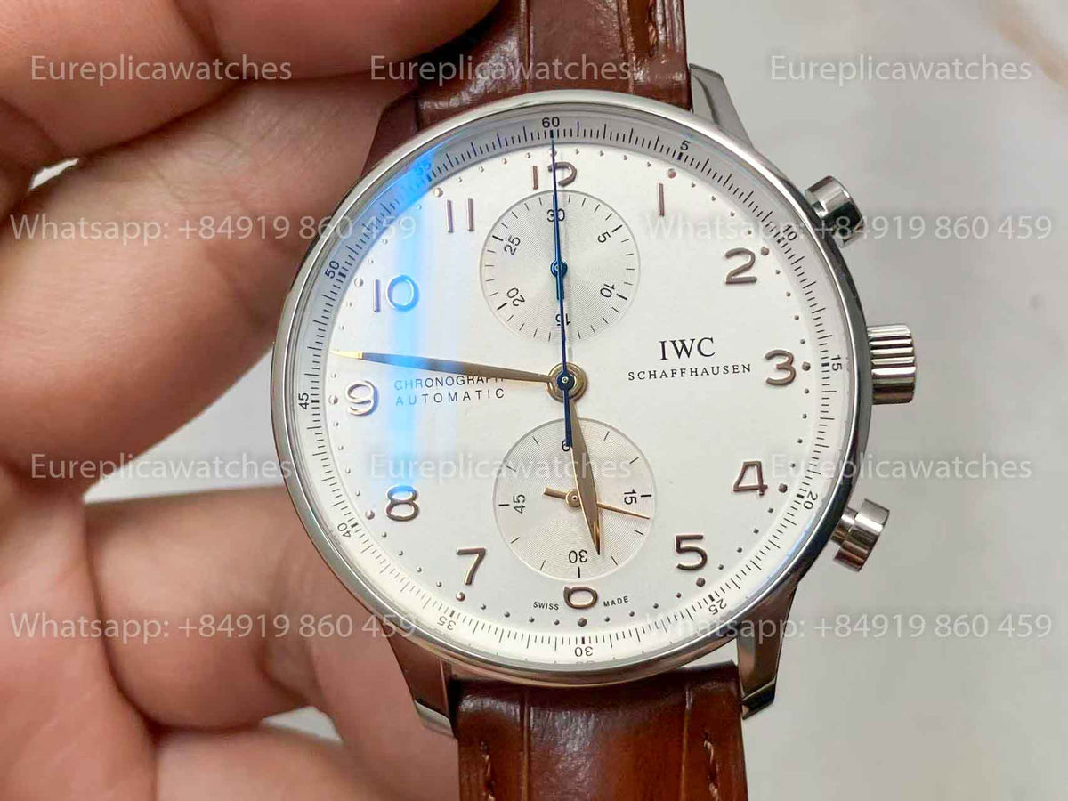 IWC Portuguese Chronograph IW371445 ZF Factory 1:1 Best Edition Swiss ETA79350