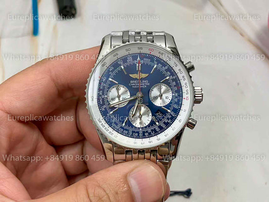 Breitling Navitimer 01 AB012012/BB01/447A  BLS Factory 1:1 Best Edition Open back case