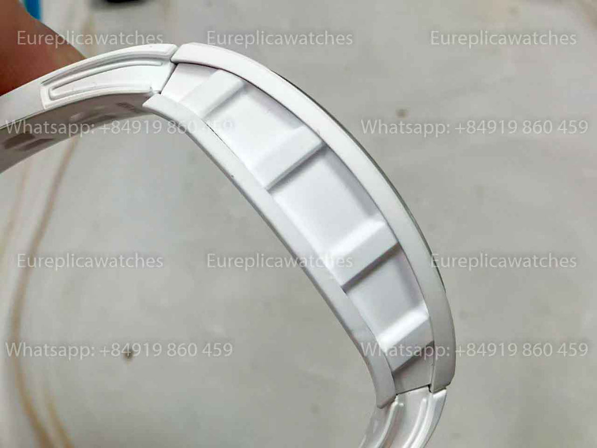 UMI RICHARD MILLE RM055 White Ceramic Case 1:1 High-Grade Custom Edition Grey Dial
