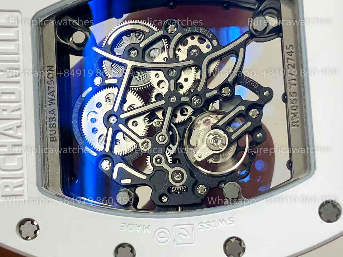 UMI RICHARD MILLE RM055 White Ceramic Case 1:1 High-Grade Custom Edition Grey Dial