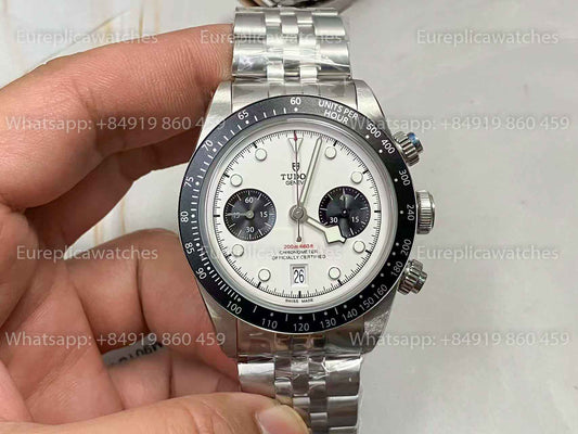 M+ Factory - Tudor Black Bay Chrono M79360N-0014 White dial
