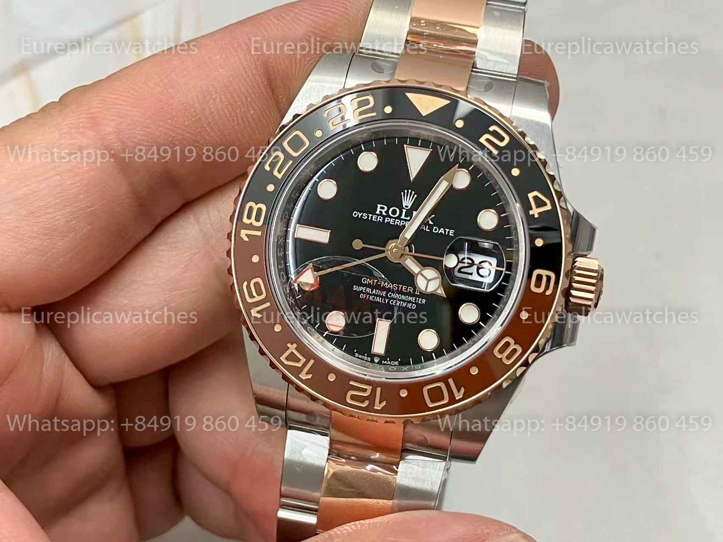 VSF Rolex GMT Master II 126715CHNR-0001 Root Beer 1:1 Best Version VS Factory