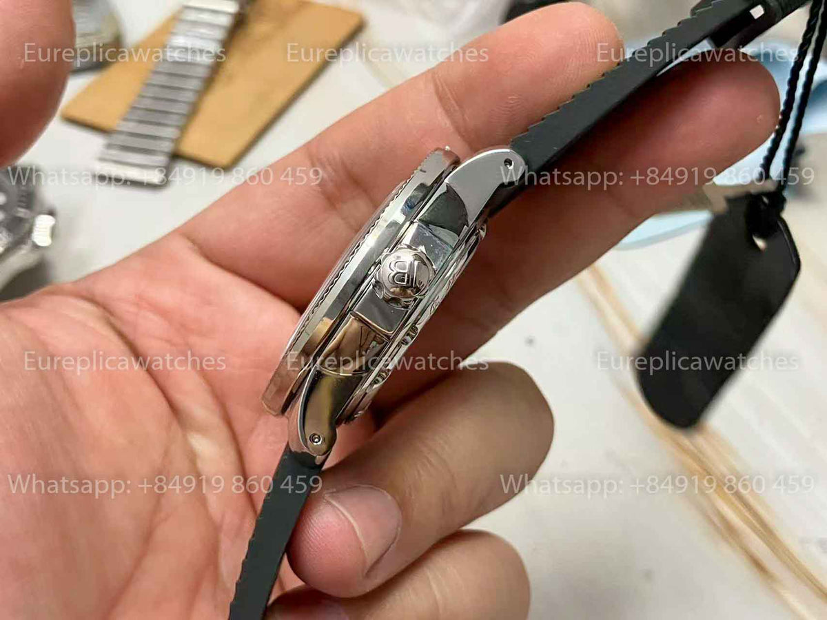 Blancpain Fifty Fathoms Barakuda 5008B 1130 B52A 1:1 Best Edition ZF Factory, schwarzes Zifferblatt