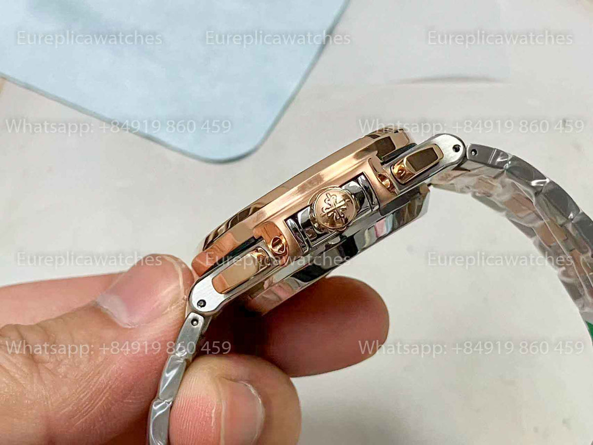 Patek Philippe Nautilus 5980/1AR-001 1:1 Beste Version 3K Factory V3 Upgraded Edition Blaues Zifferblatt