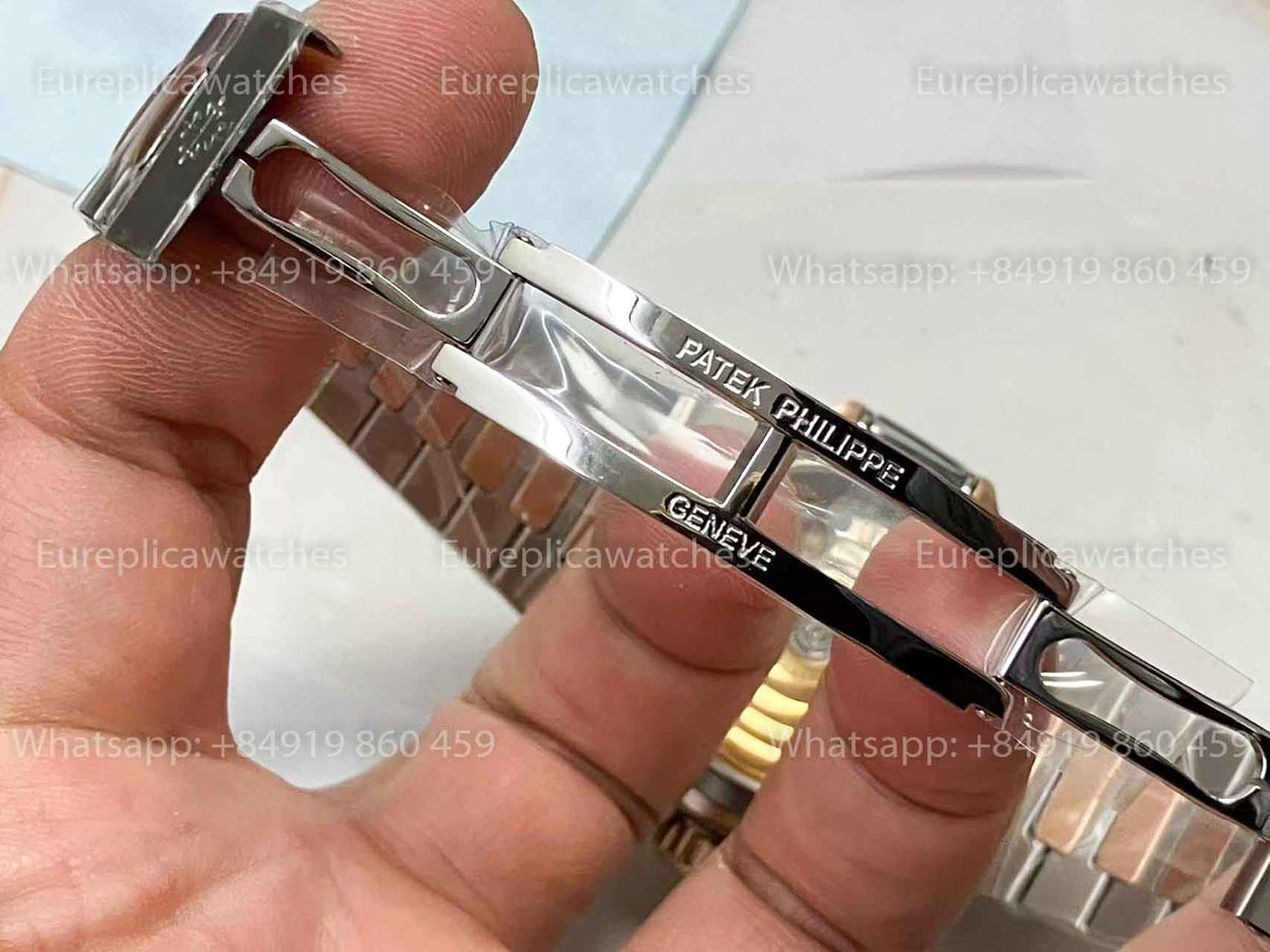 Patek Philippe Nautilus 5980/1AR-001 1:1 Beste Version 3K Factory V3 Upgraded Edition Blaues Zifferblatt