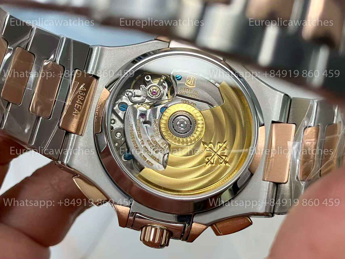 Patek Philippe Nautilus 5980/1AR-001 1:1 Beste Version 3K Factory V3 Upgraded Edition Blaues Zifferblatt