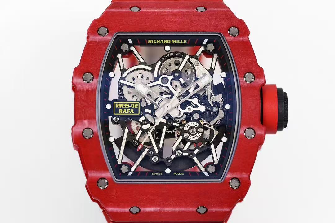 ZF Factory - Richard Mille RM035-02 NTPT Carbon Red Demon Newest Version