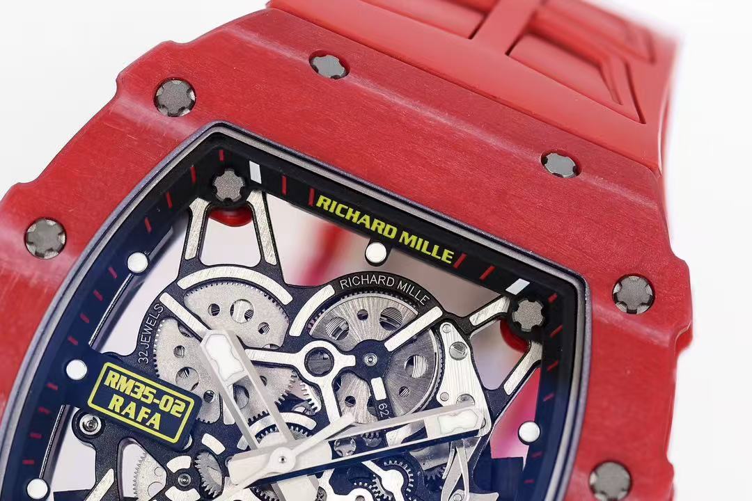ZF Factory - Richard Mille RM035-02 NTPT Carbon Red Demon Newest Version