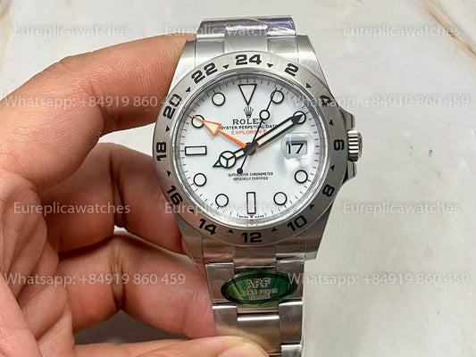 Rolex Explorer II 226570 ARF Factory 1:1 Best Clone White Dial