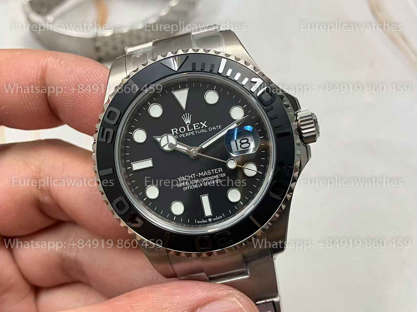 B Factory - Rolex Yacht Master M226627-0001 42MM Titanium 1:1 Best Version B Factory