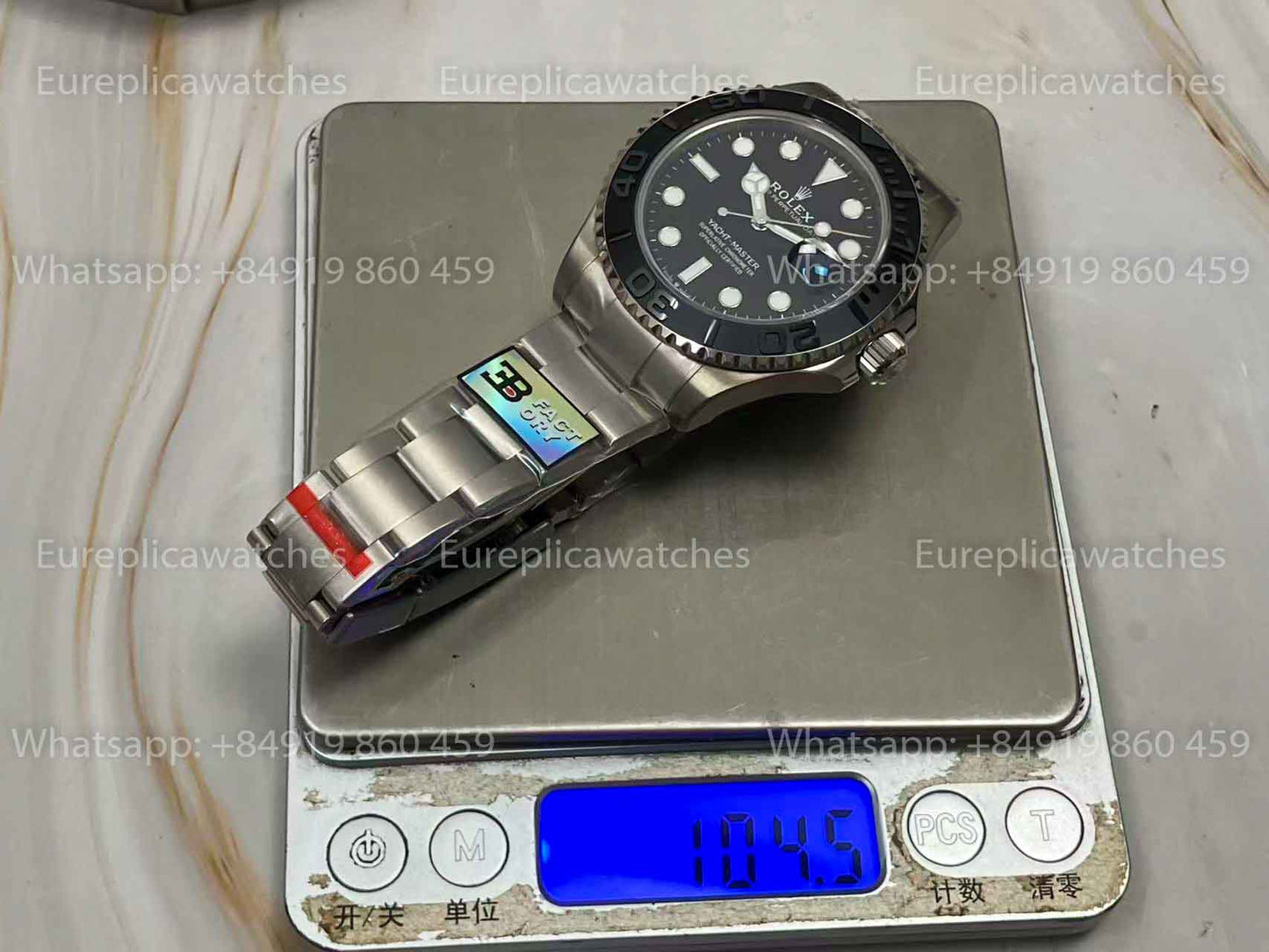 B Factory - Rolex Yacht Master M226627-0001 42MM Titanium 1:1 Best Version B Factory