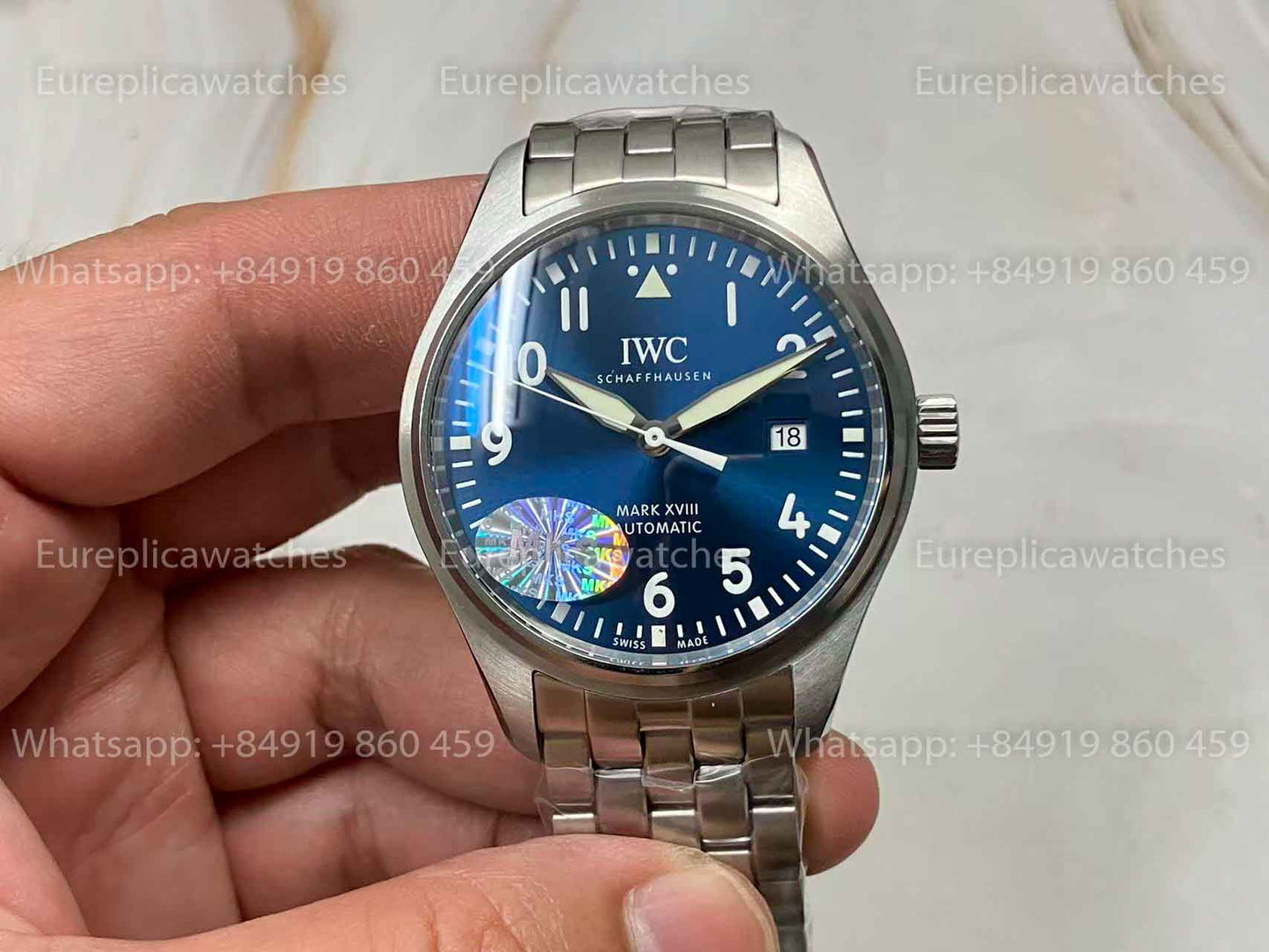 MKS Factory - IWC Pilot IW327014 Blue Dial