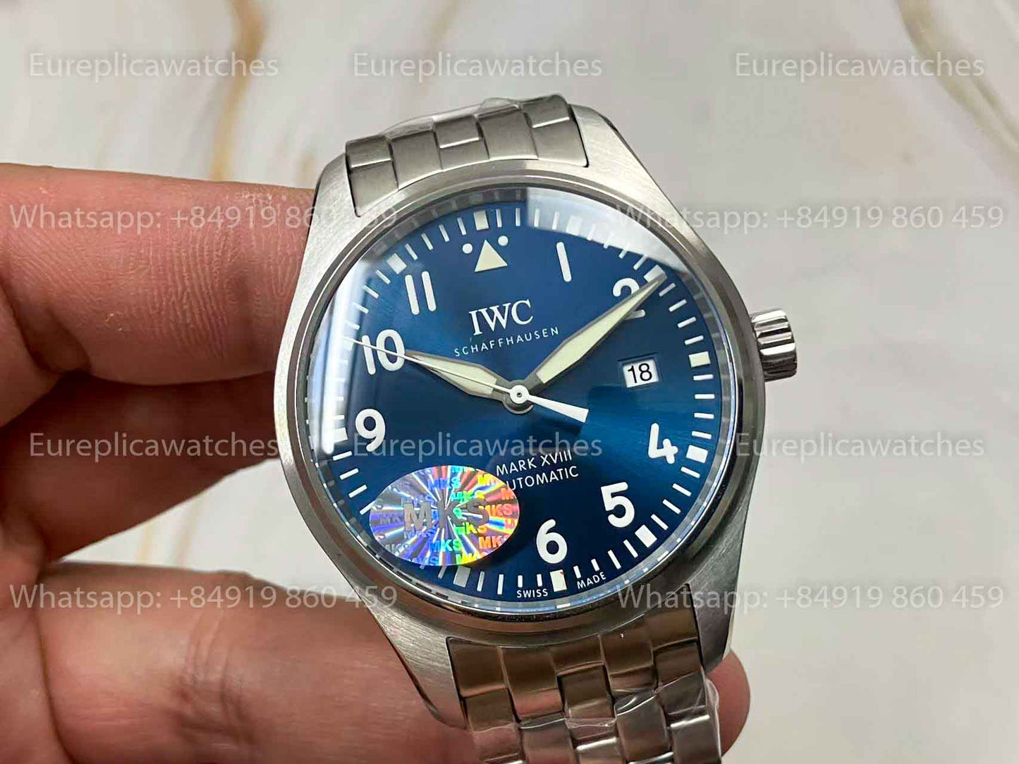 MKS Factory - IWC Pilot IW327014 Blue Dial