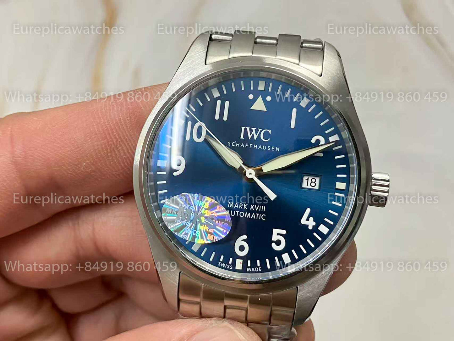 MKS Factory - IWC Pilot IW327014 Blue Dial