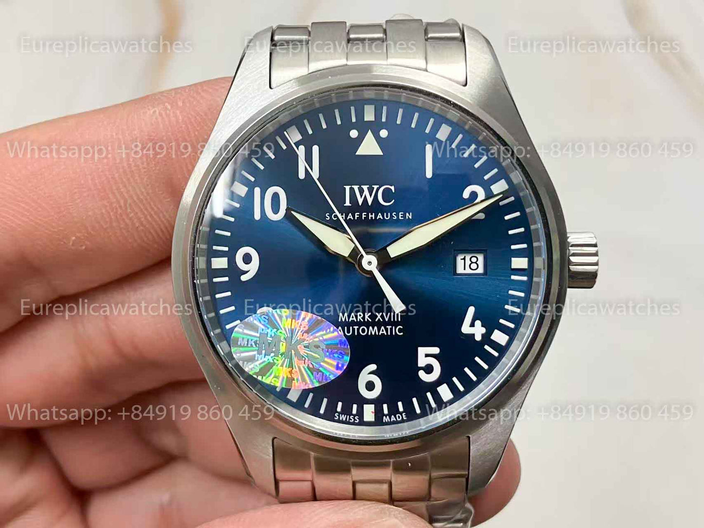 MKS Factory - IWC Pilot IW327014 Blue Dial