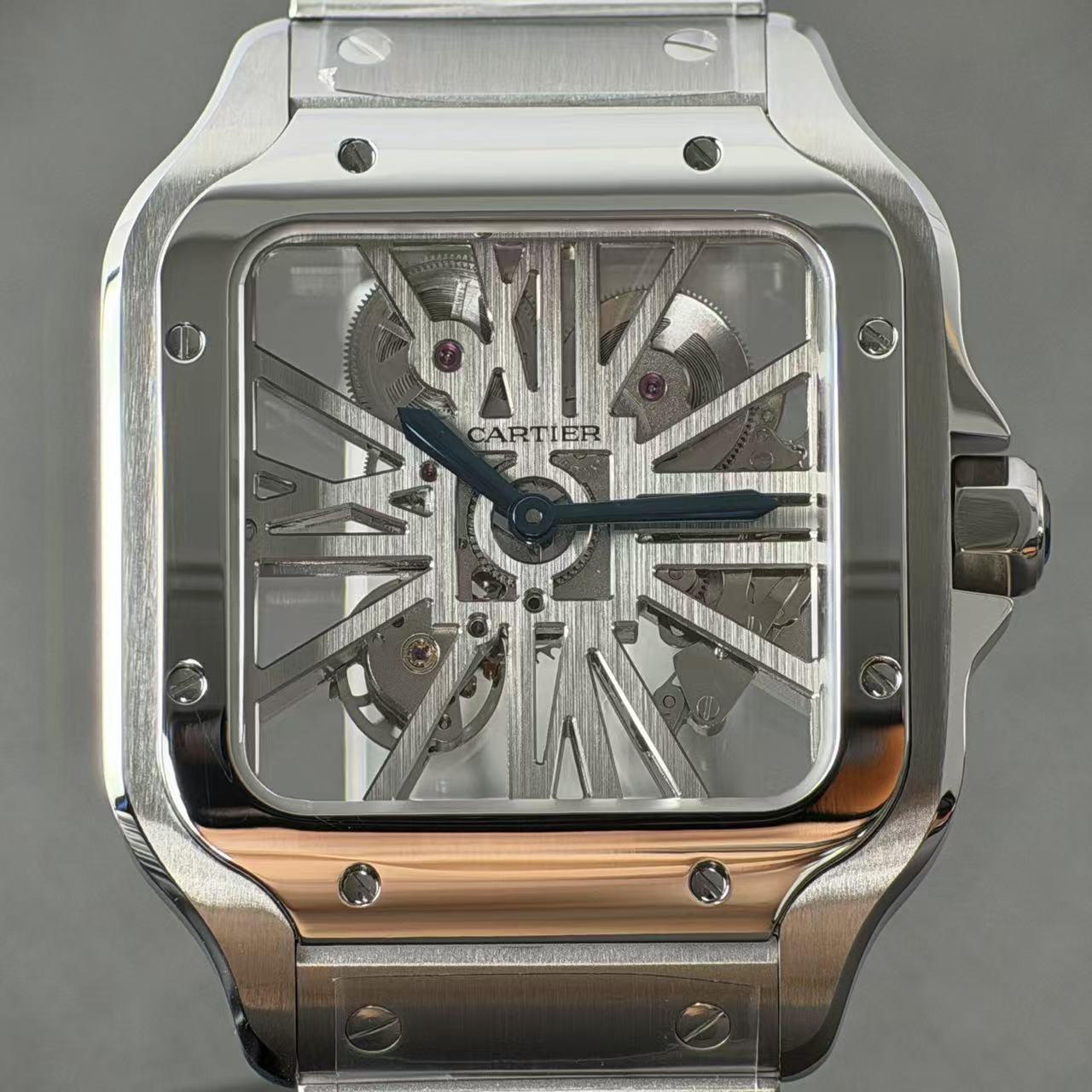 Rich Factory - Cartier Santos Skeleton RF Factory