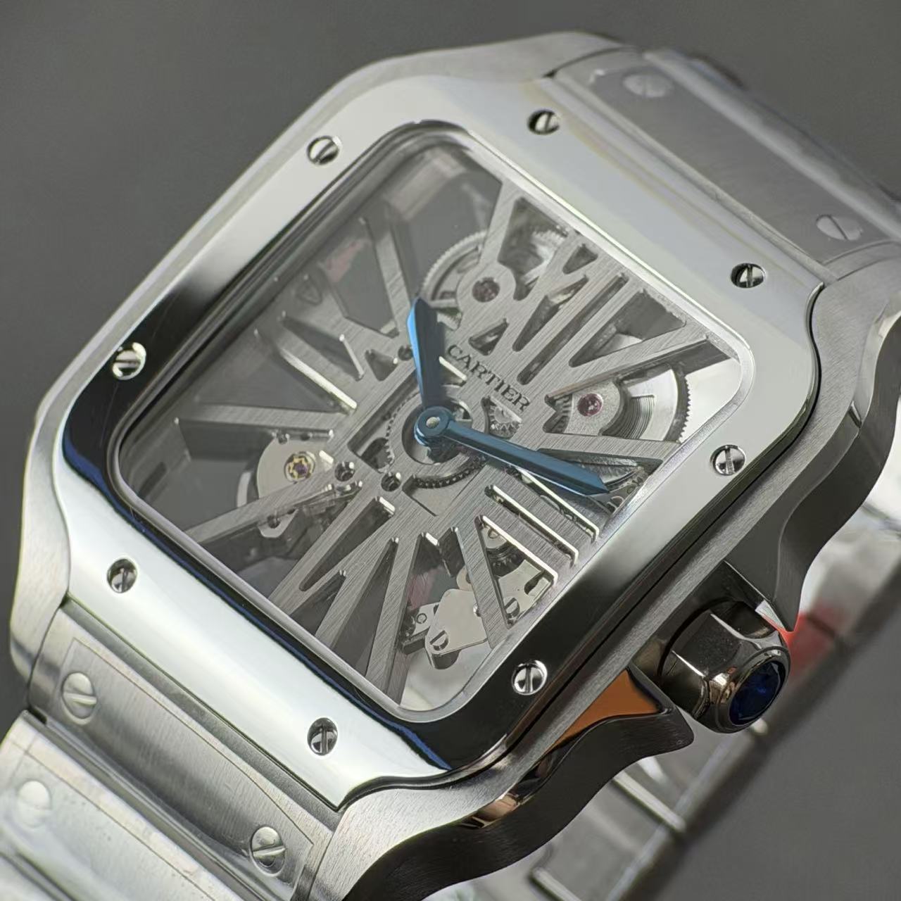 Rich Factory - Cartier Santos Skeleton RF Factory