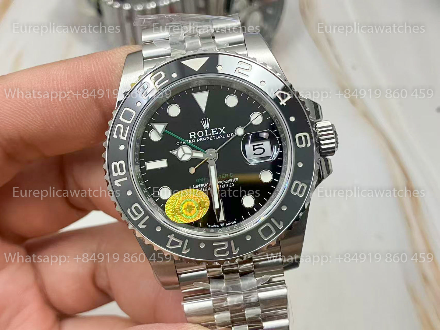 VSF Rolex GMT Master II m126710 Bruce Wayne Batman V3 Dandong 3285 Movement VS factory