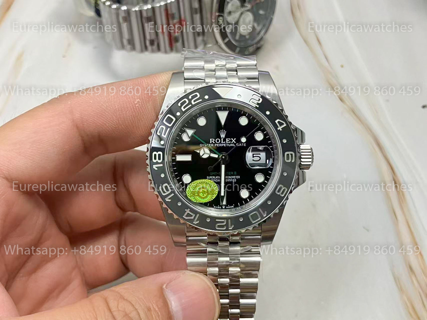 VSF Rolex GMT Master II m126710 Bruce Wayne Batman V3 Dandong 3285 Movement VS factory