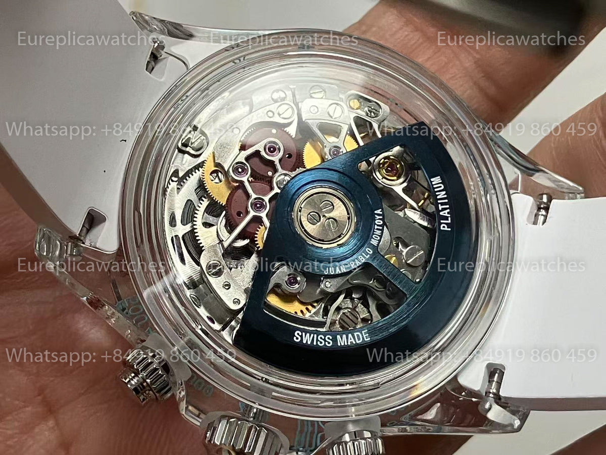 Sonic Factory Rolex Ice Blue Skeleton Daytona