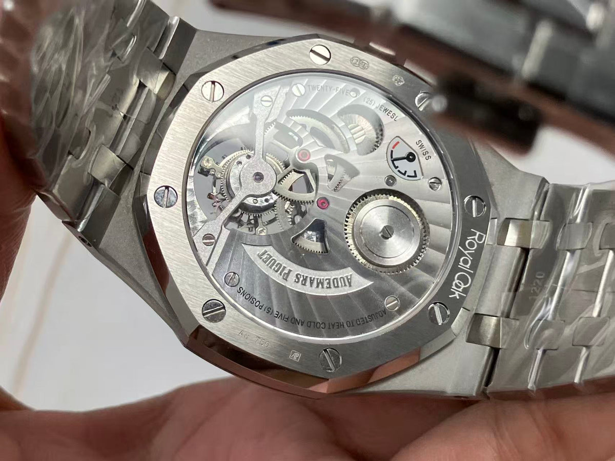 Audemars Piguet Royal Oak Tourbillon 26530ST.OO.1220ST.01 BBS Factory 1:1 Meilleure version Bleu Argent