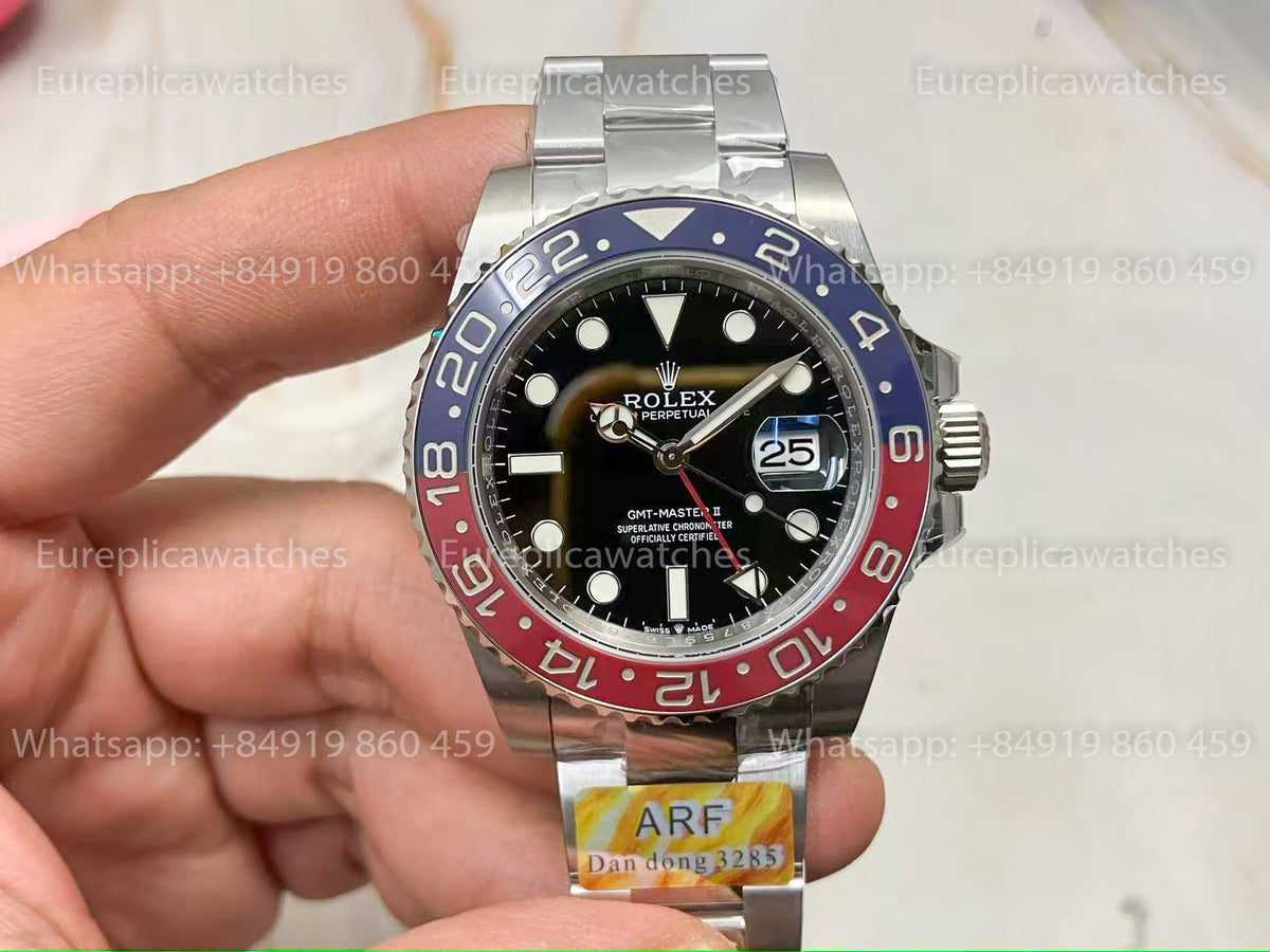ARF Rolex GMT Master II M126710BLRO-0001 GMT Pepsi ARF Factory Newest Version